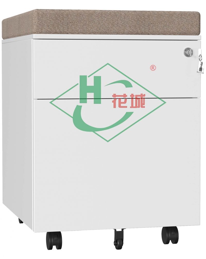 側拉二抽活動柜