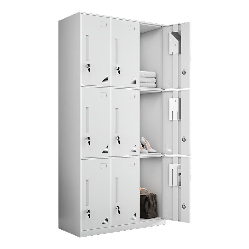 窄邊九門儲物柜